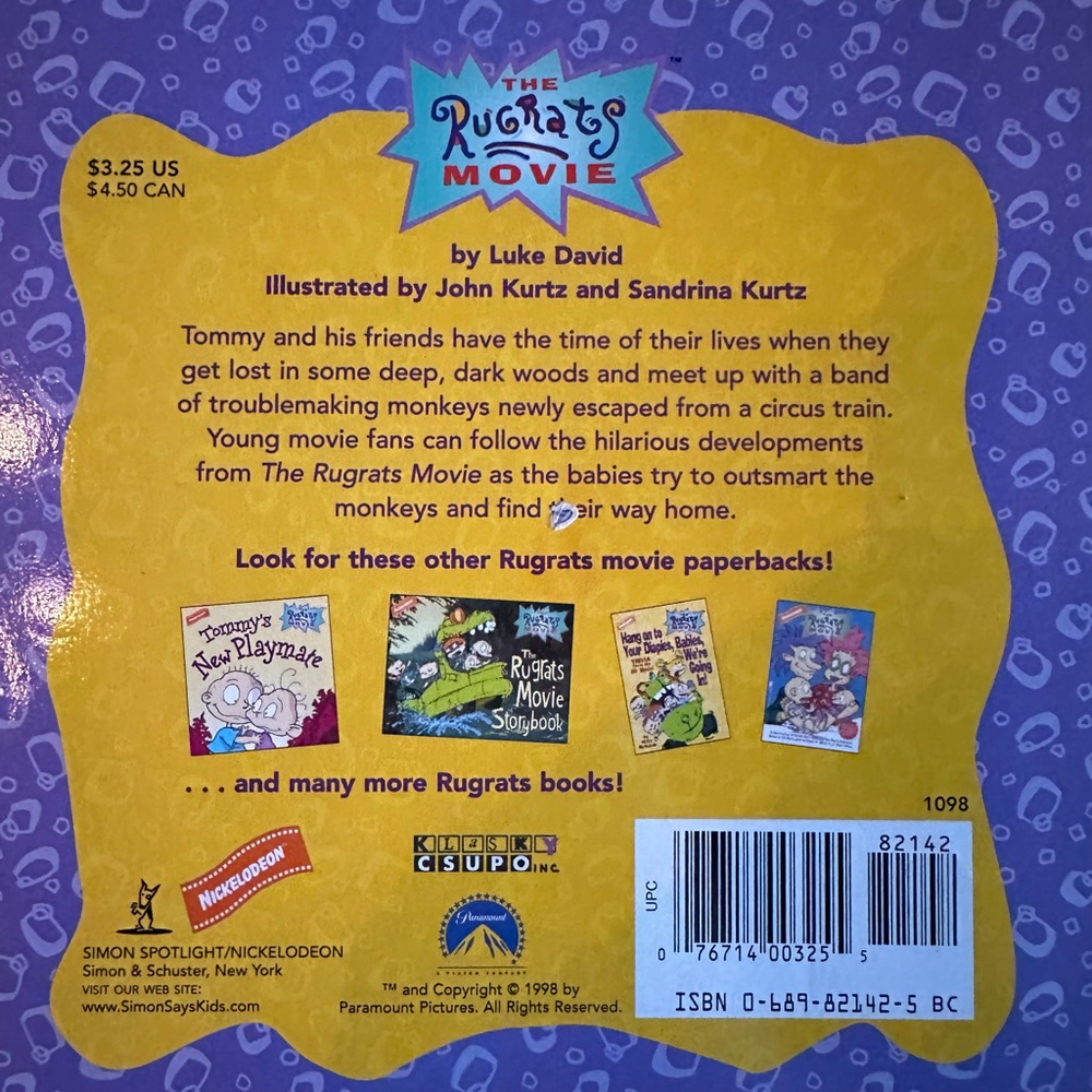 Nickelodeon Rugrats Books set (2) - Picture 3 of 5